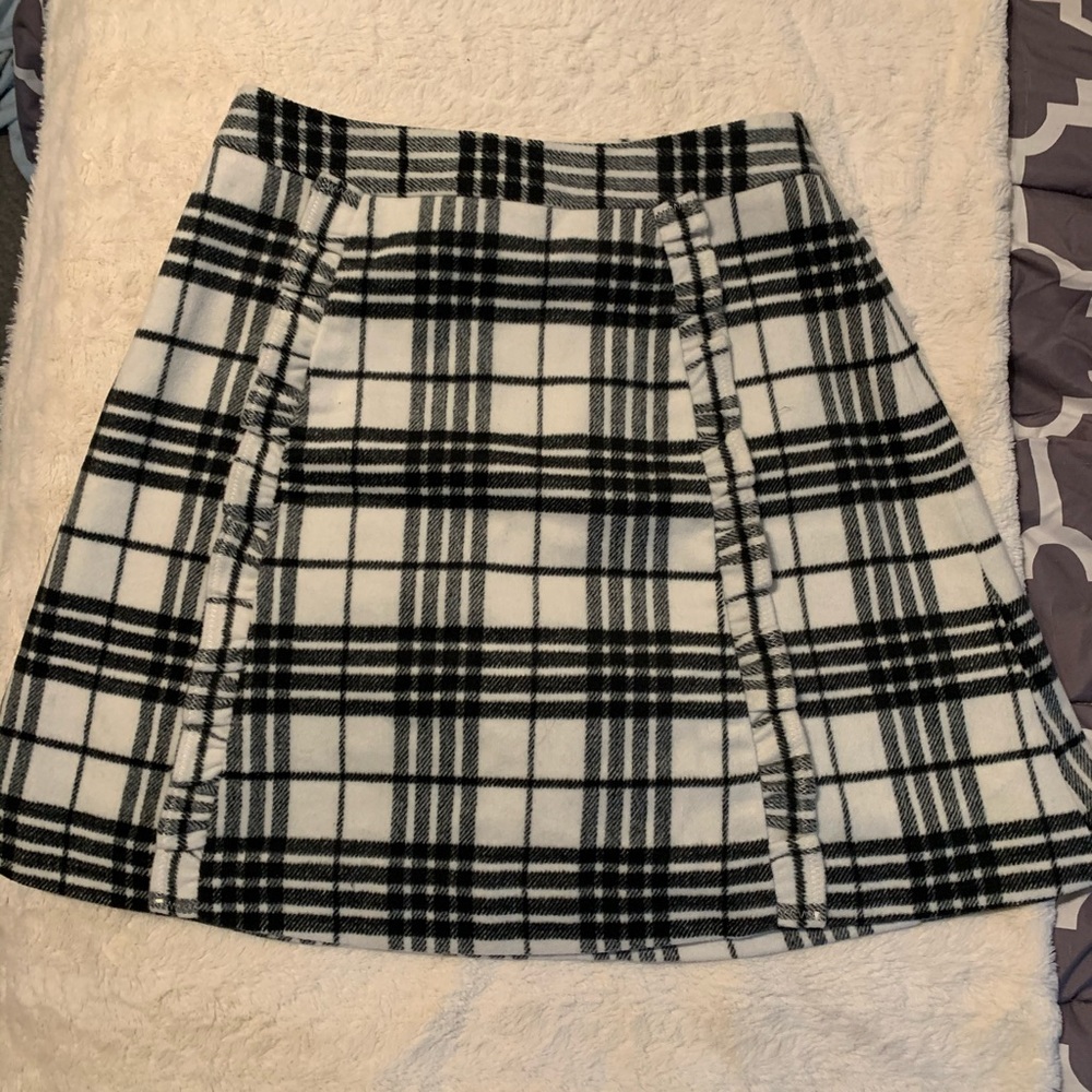 Loft Plaid Skirt
